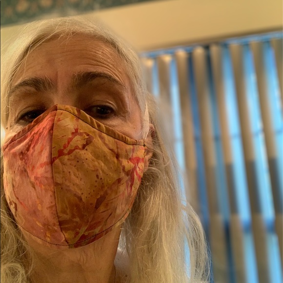 Fitted Olson Style Face Mask w/Filter Pocket - Picture 6 of 8